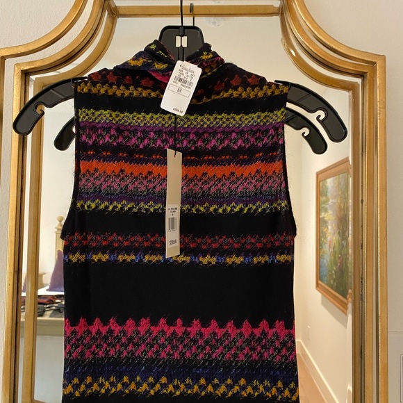 Fuzzi Multi Flame Sheer Top - Picture 3 of 7